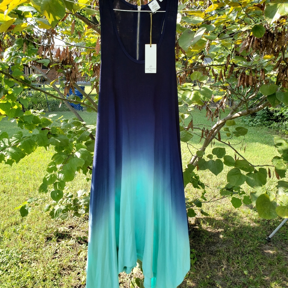 St. Tropez West, Small, Blue Ombre/Tye-dye